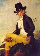 Jacques-Louis  David Monsieur Seriziat oil painting picture wholesale